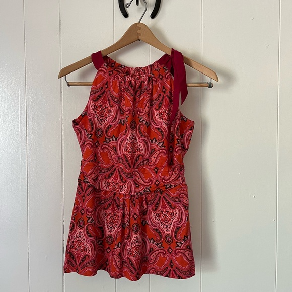 Ann Taylor Paisley Top NWOT - Picture 2 of 5